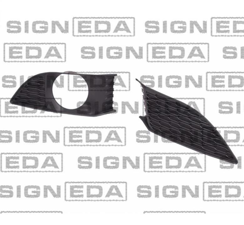 PDG99074MAL Signeda Решетка бампера переднего (заглушка) левая