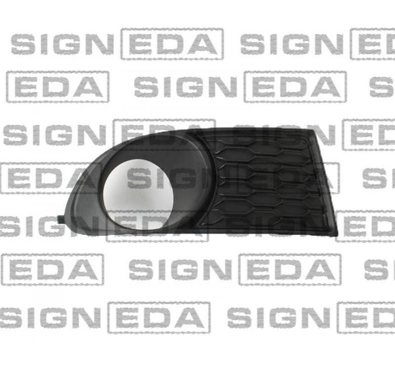 PDG99122CAR Signeda Решетка бампера переднего (заглушка) правая