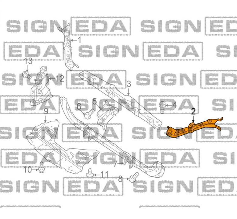 Купити Signeda PDS30089BUL за низькою ціною в Україні!