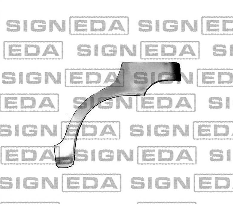 PDW77002ER Signeda Часть ремонтная крыла заднего правого