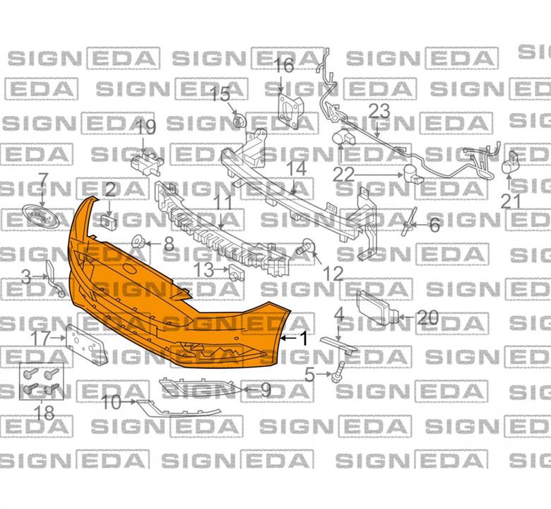 Купить Signeda PFD04386BB по низкой цене в Украине!