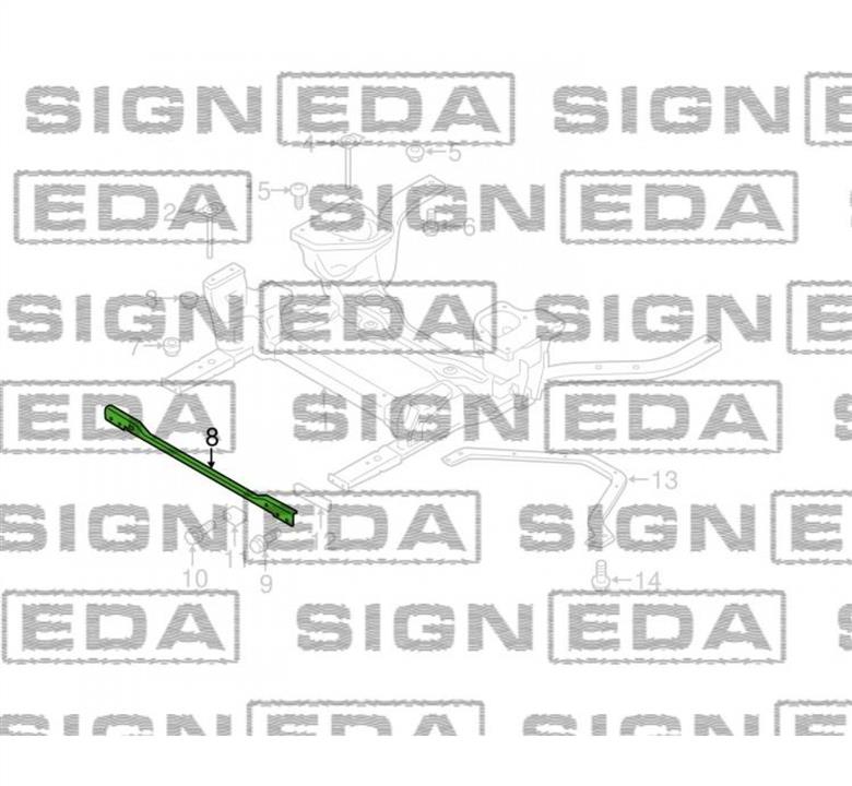 PFD30042AW Signeda Панель передня нижня
