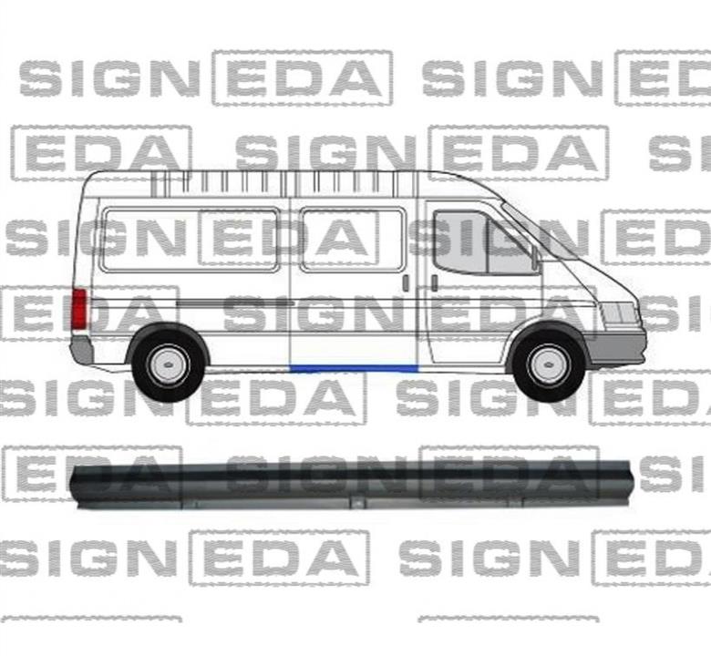 PFD76015ER Signeda Порог правый