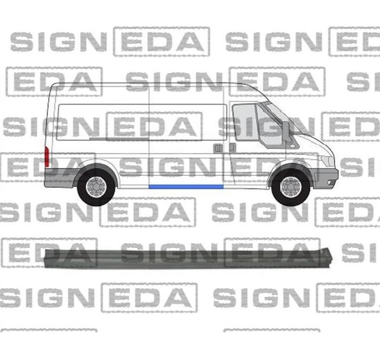 Пороги Форд: PFD76016ER Signeda Поріг правий