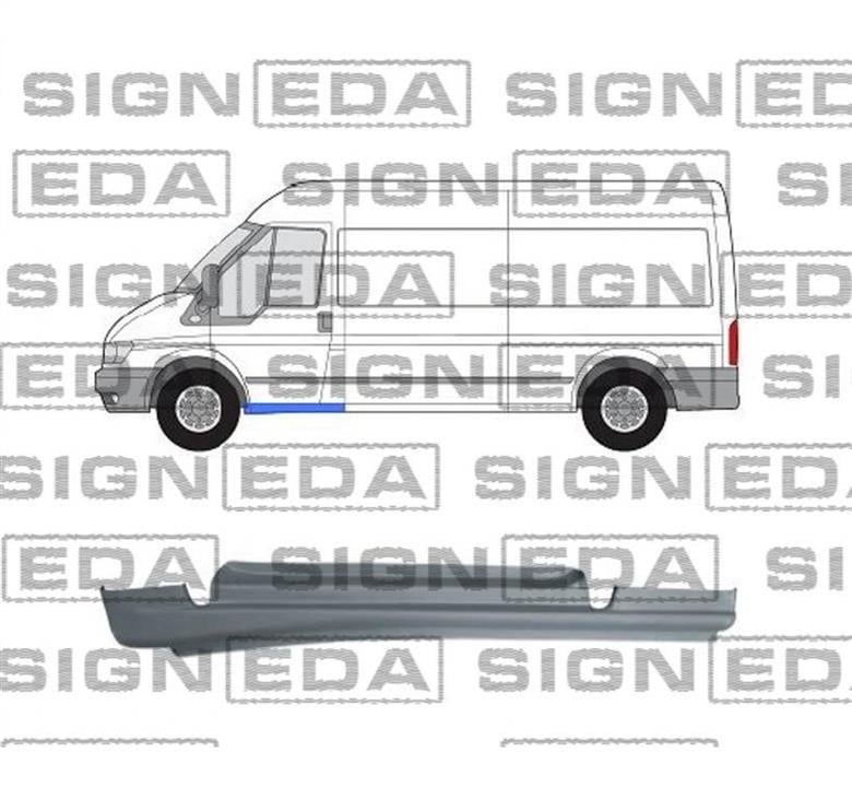 PFD76018EL Signeda Порог левый