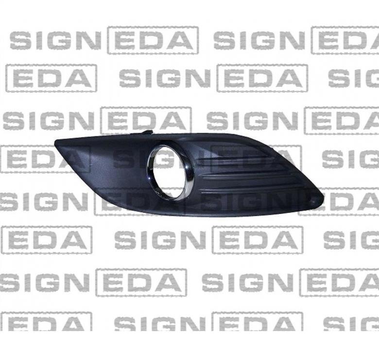 PFD99176CAL Signeda Решітка бампера переднього (заглушка) ліва