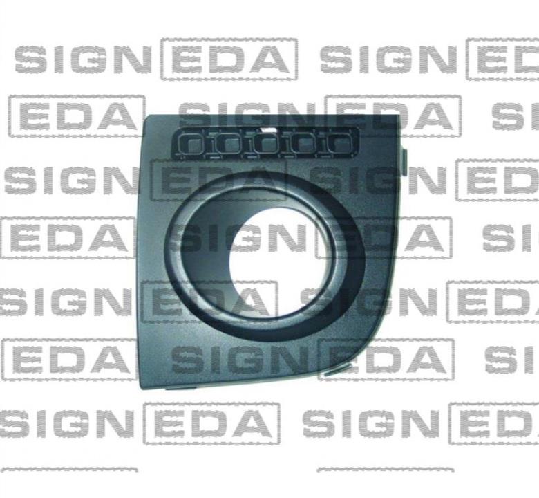 PFD99187CAL Signeda Решітка бампера переднього (заглушка) ліва