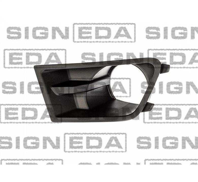 PFD99237CAL Signeda Решітка бампера переднього (заглушка) ліва