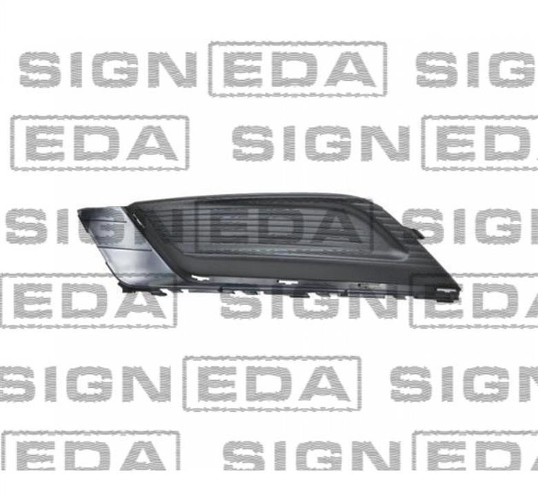 Решітка радіатора Ford Mondeo (Форд Мондео): PFD99286CAL Signeda Решітка бампера переднього (заглушка) ліва