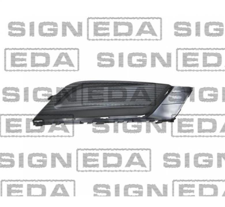 PFD99286CAR Signeda Решетка бампера переднего (заглушка) правая