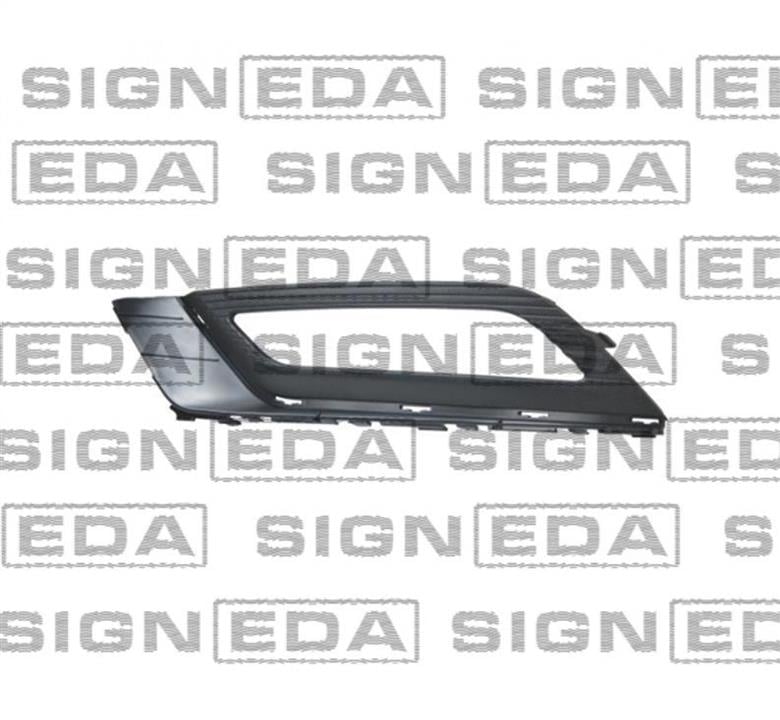 PFD99287CAL Signeda Решітка бампера переднього (заглушка) ліва