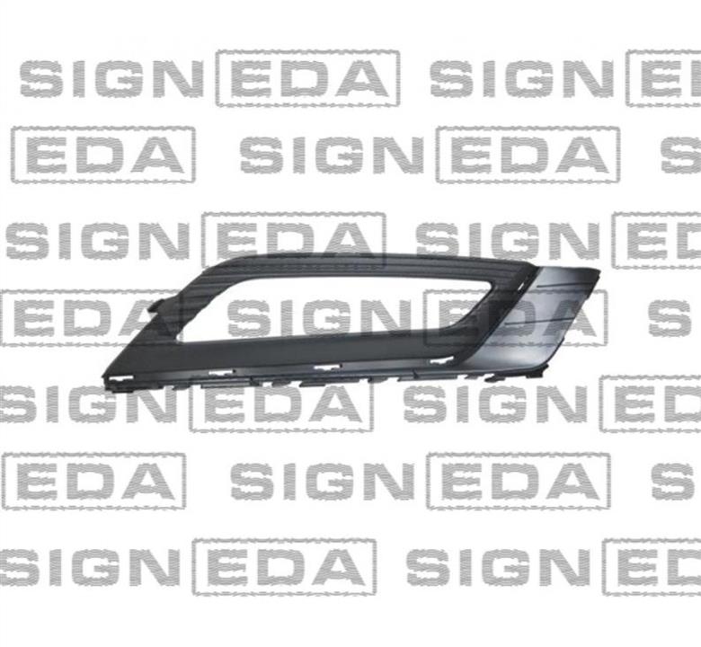 PFD99287CAR Signeda Решетка бампера переднего (заглушка) правая