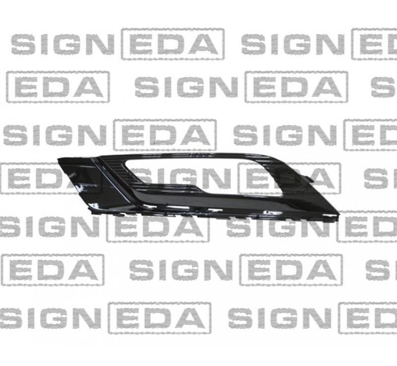 PFD99288CAL Signeda Решітка бампера переднього (заглушка) ліва