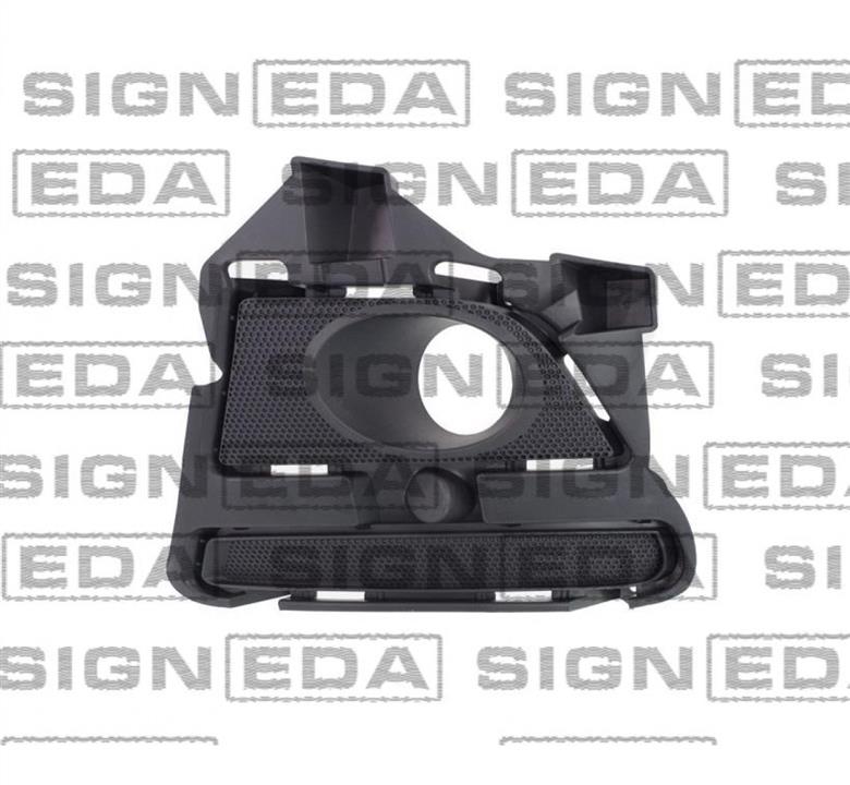 Передняя решетка Ford Australia Mustang (Форд Австралия Мустанг): PFD99299CAL Signeda Решетка бампера переднего (заглушка) левая