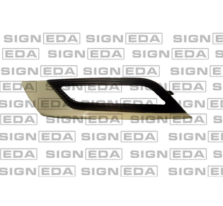 PFD99386CBL Signeda Решітка бампера переднього (заглушка) ліва