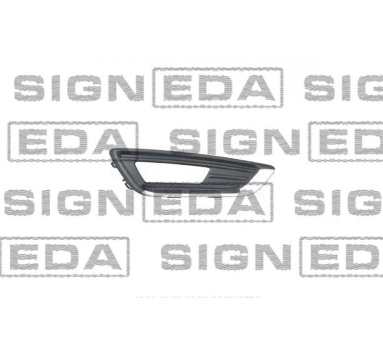 PFD99394CAR Signeda Решітка бампера переднього (заглушка) права