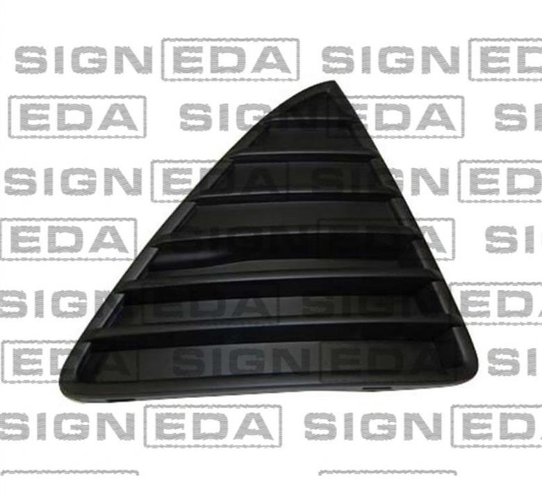 Радіаторна решітка Ford Focus (Форд Фокус): PFD99407CAL Signeda Решітка бампера переднього (заглушка) ліва