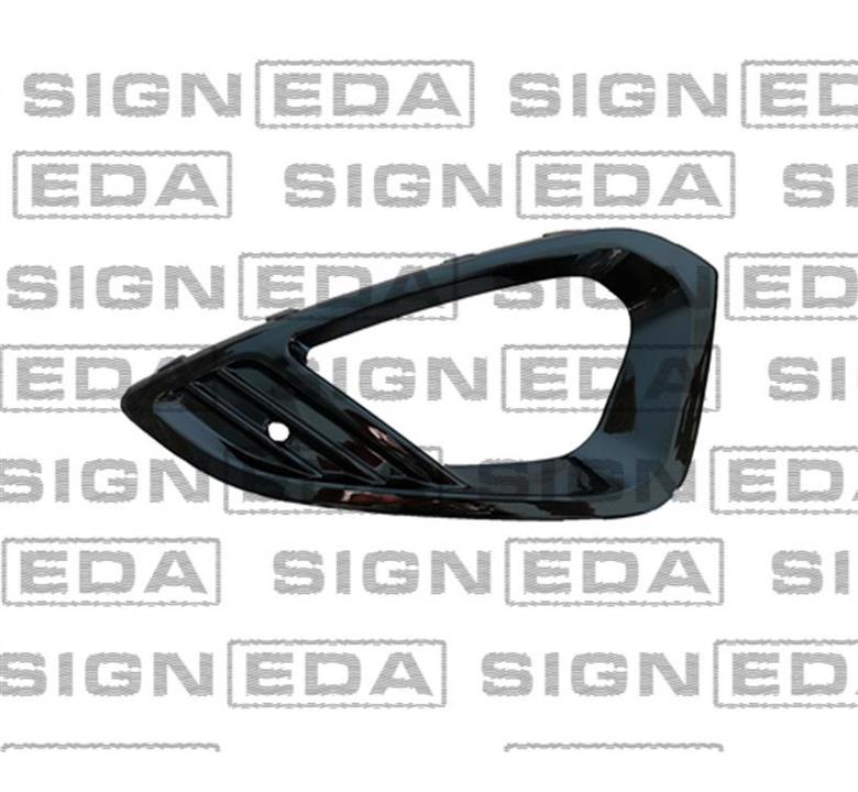 PFD99413CAR Signeda Решітка бампера переднього (заглушка) права