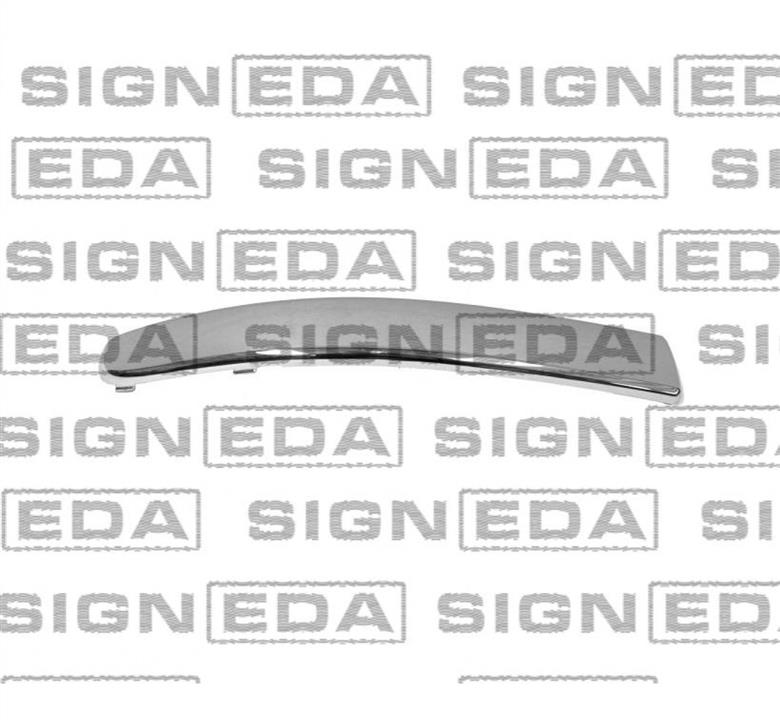 PFT04049MAR Signeda Молдинг бампера переднего правый хромовый