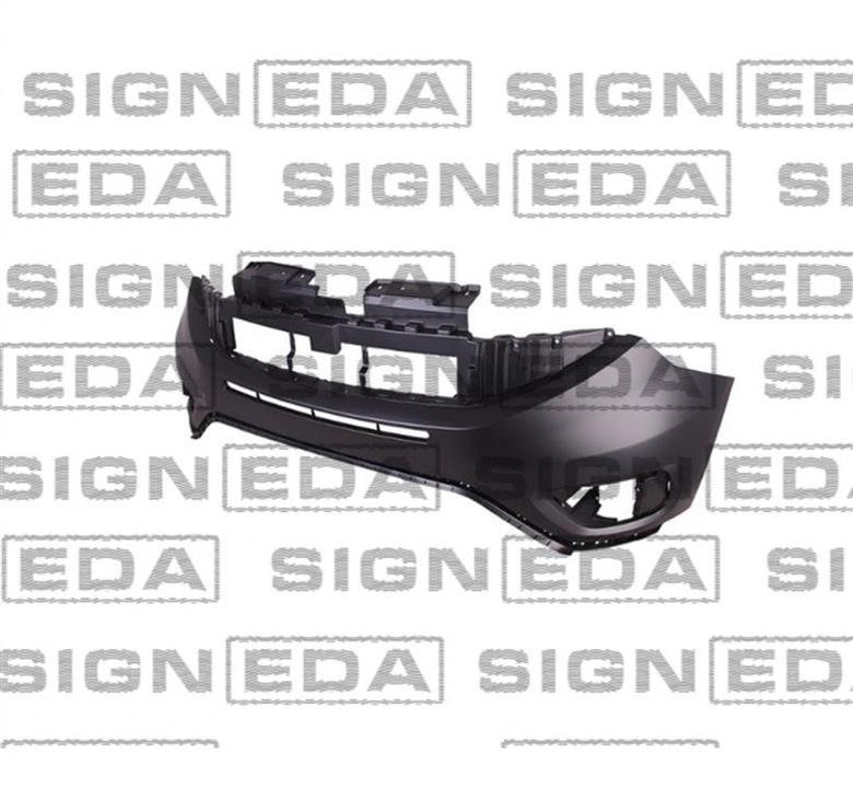 Передний бампер Fiat Doblo (Фиат Добло): PFT04074BA Signeda Бампер передний