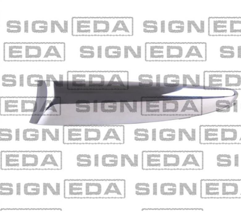 PFT04076MAL Signeda Молдинг бампера переднего левый хромовый