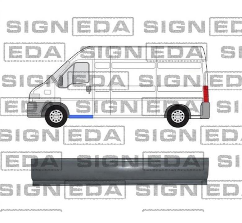 PFT76001EL Signeda Поріг лівий
