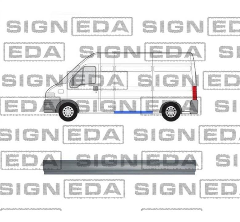 PFT88002R Signeda Порог правый