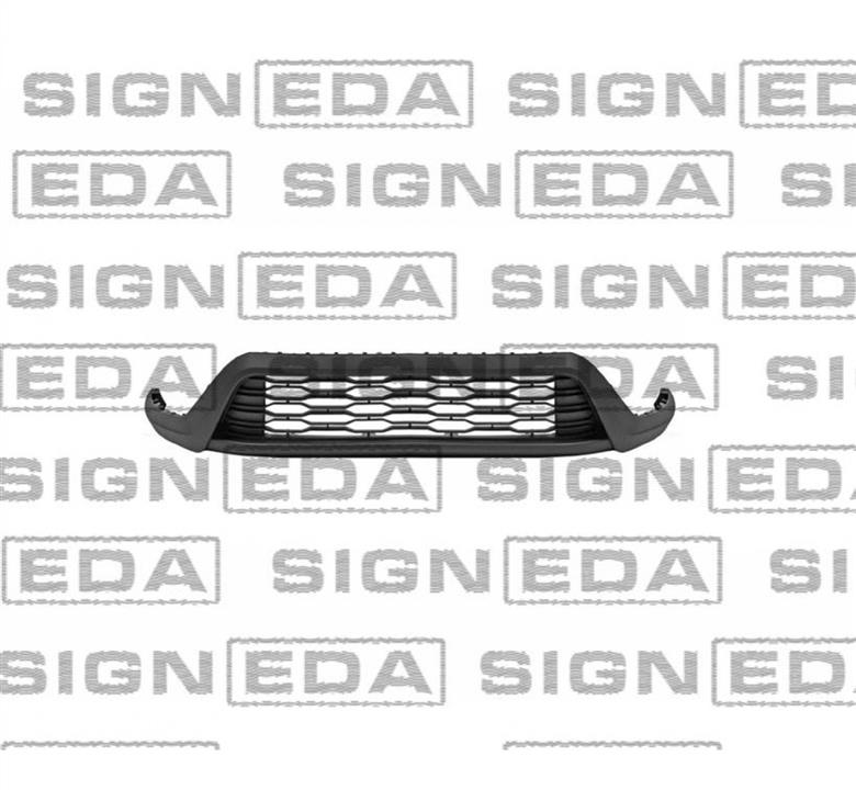 Передня решітка Fiat Doblo (Фіат Добло): PFT99049BA Signeda Решітка бампера переднього