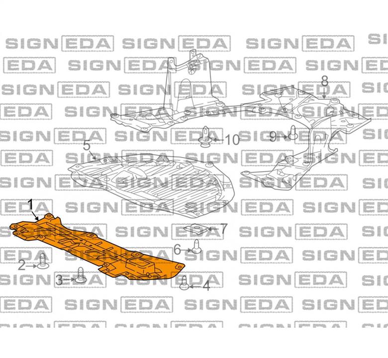 PHD60032A Signeda Защита двигателя