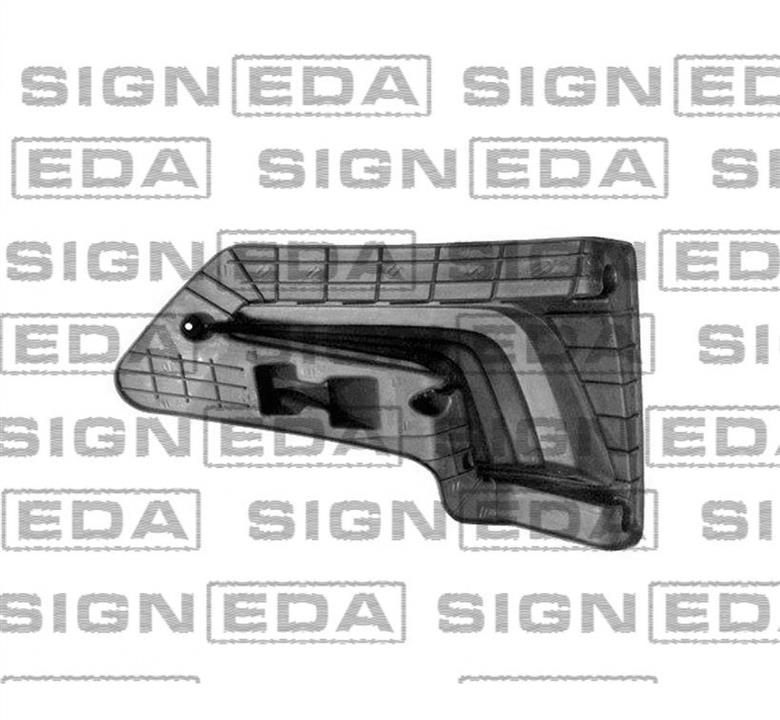 PKA99011CAL Signeda Решітка бампера переднього (заглушка) ліва