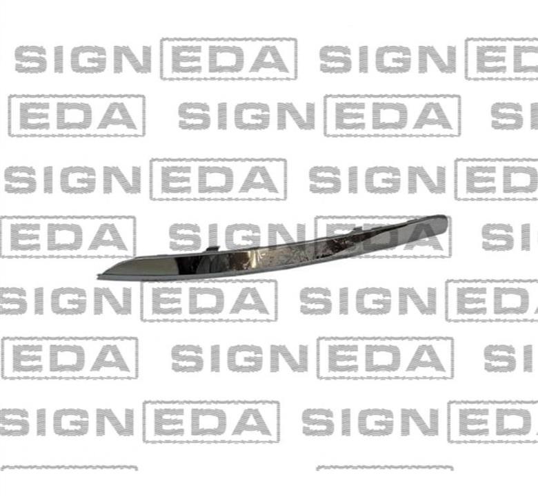 PKA99032MAR Signeda Молдинг бампера переднего правый хромовый