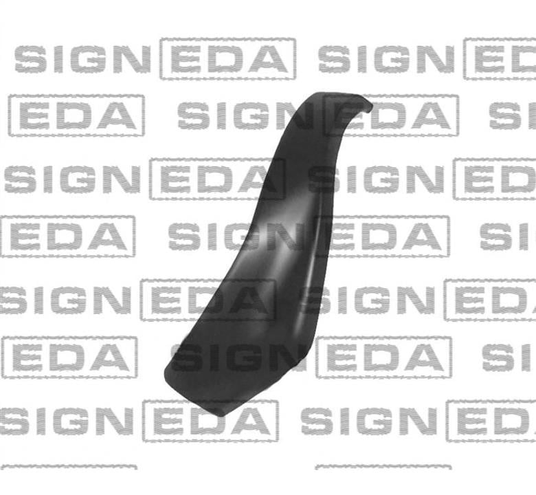 Молдинги, накладки та розширювачі бампера Мітсубісі: PMB04100PARK Signeda Накладка бамперу