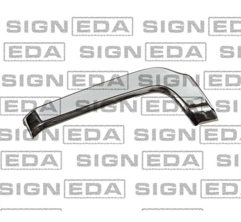 PMB04156MAL Signeda Молдинг бампера переднего левый хромовый