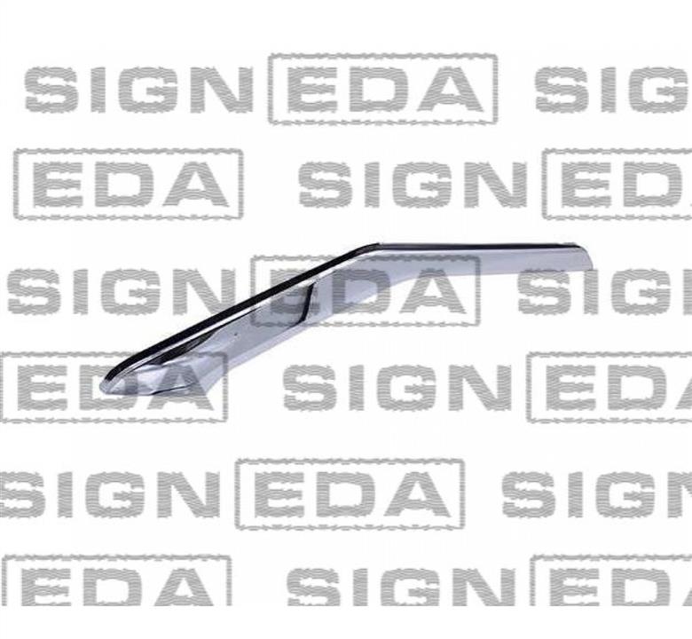 PMB04198MAR Signeda Молдинг бампера переднего правый хромовый
