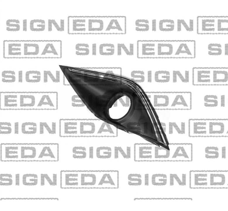 PMB99156CAL Signeda Решітка бампера переднього (заглушка) ліва