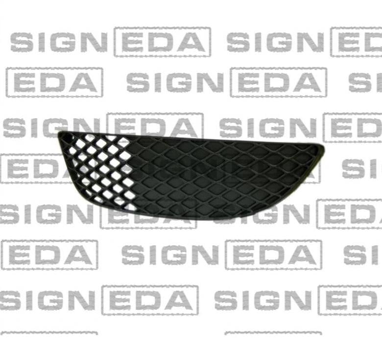Решетка радиатора Mitsubishi Lancer (Митсубиси Лансер): PMB99211CAL Signeda Решетка бампера переднего (заглушка) левая