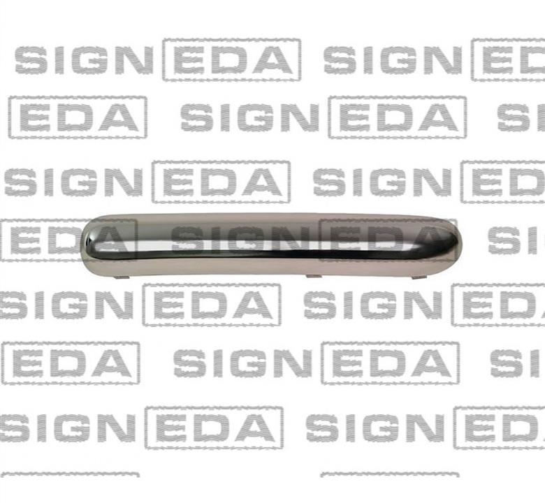 PMN99015MAL Signeda Молдинг бампера переднего левый хромовый