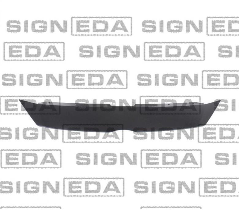 Молдинги, накладки та розширювачі бампера Мазда: PMZ04151MB Signeda Накладка бамперу переднього