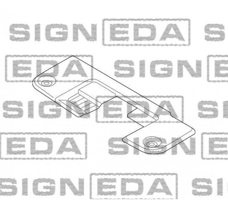 PMZ33303A Signeda Дефлектор радіатора