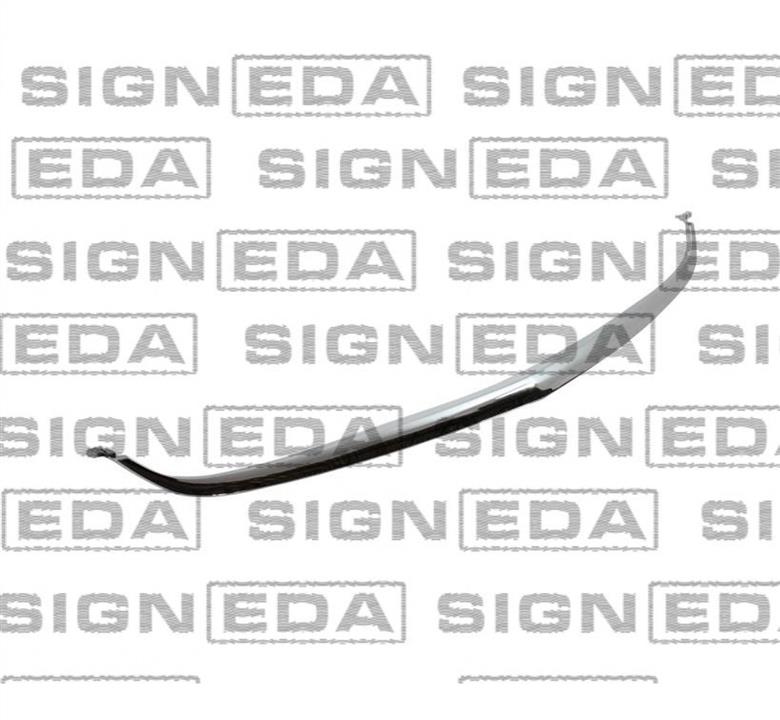 Молдинги, накладки и расширители бампера Мазда: PMZ99001MA Signeda Молдинг бампера переднего хромовый