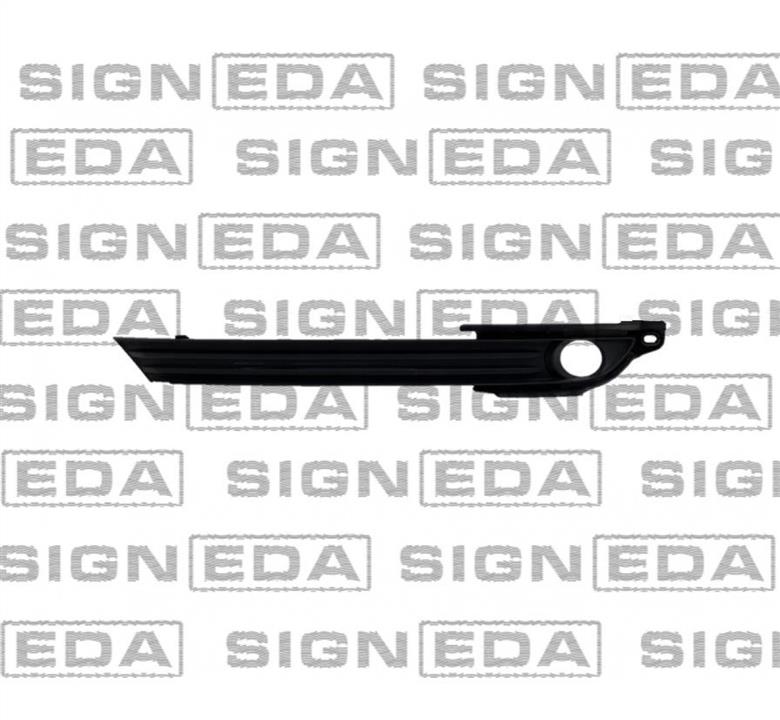 Сетка в бампер Мазда: PMZ99016CAL Signeda Решетка бампера переднего (заглушка) левая