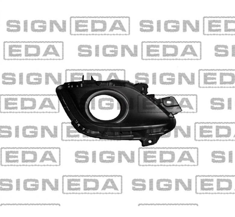 PMZ99038CAL Signeda Решетка бампера переднего (заглушка) левая