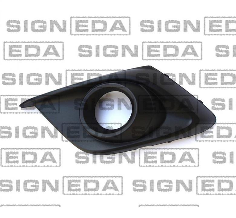 PMZ99043CAR Signeda Решетка бампера переднего (заглушка) правая