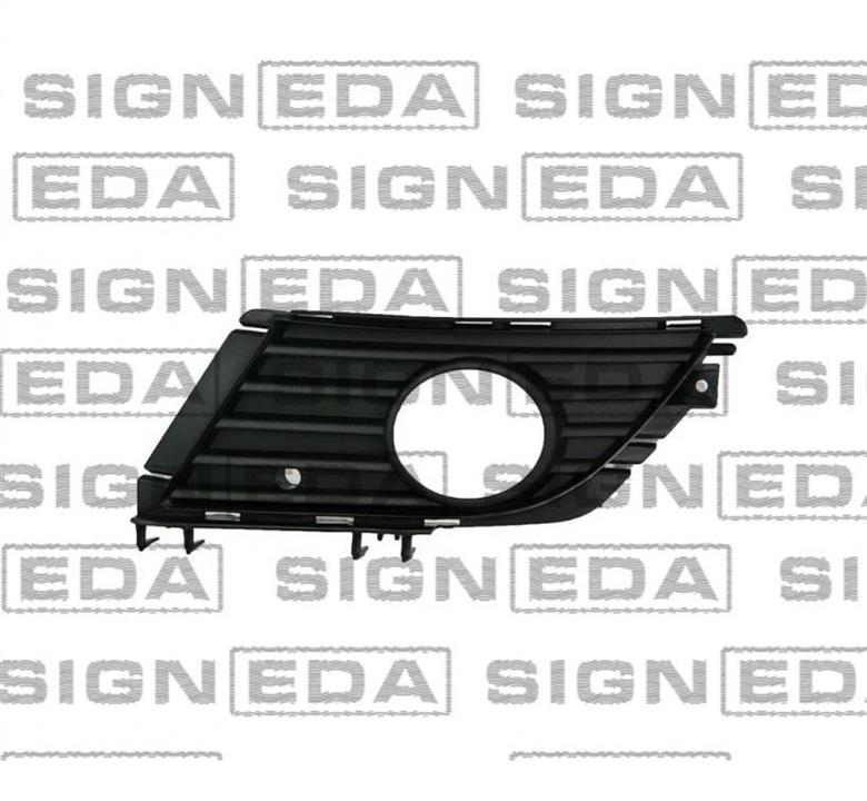 POP99011CBR Signeda Решетка бампера переднего (заглушка) правая