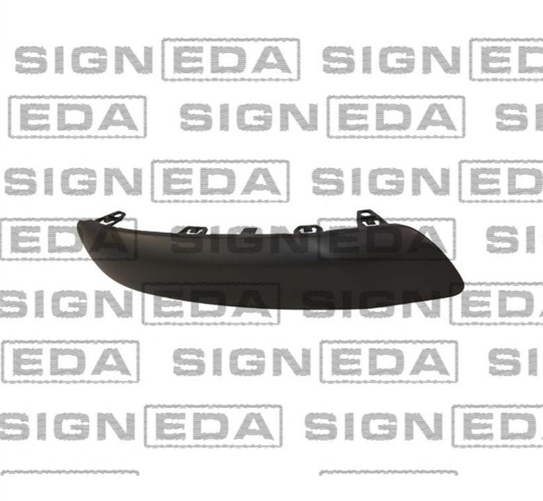 PPG04030MBR Signeda Накладка бампера заднего правая