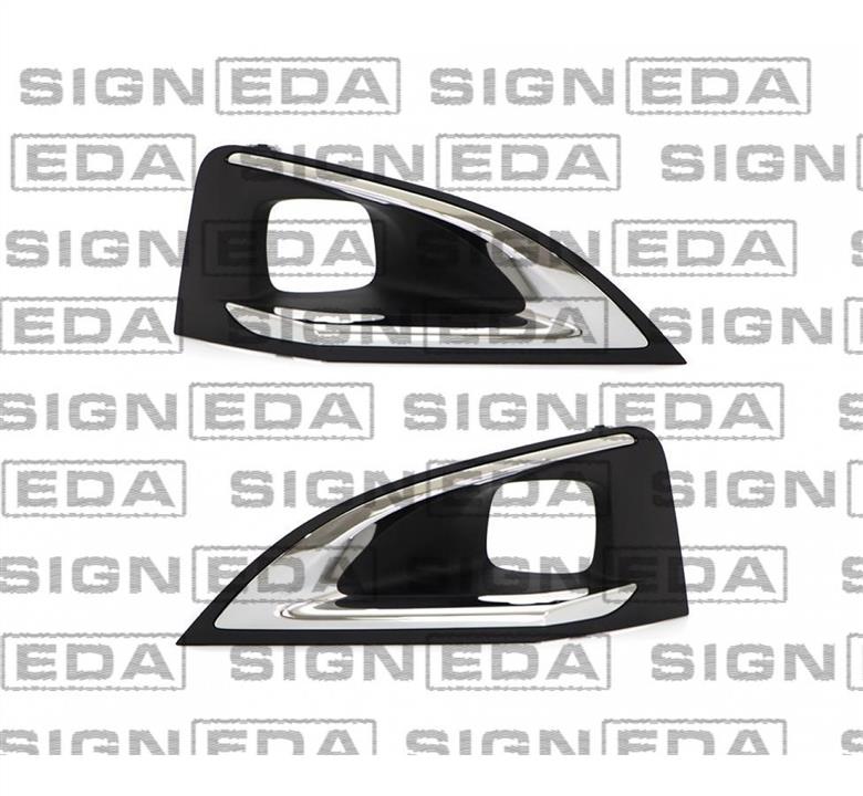 PPG99050CALR Signeda Решетка бампера переднего (заглушка)