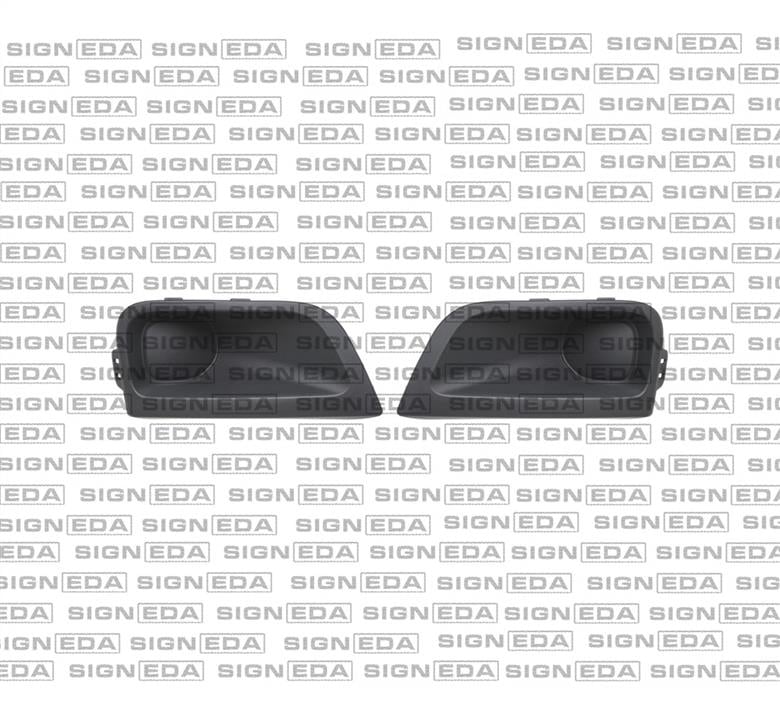 PPG99059CALR Signeda Решітка бампера переднього (заглушка)