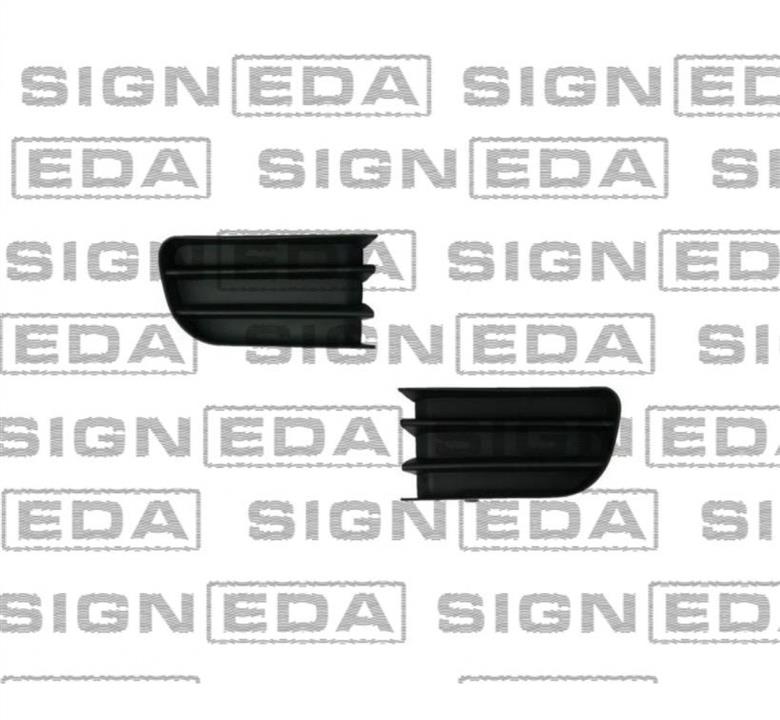 PRN99034GLR Signeda Решітка бампера переднього (заглушка)