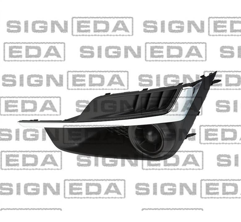 PSB99015CAL Signeda Решітка бампера переднього (заглушка) ліва
