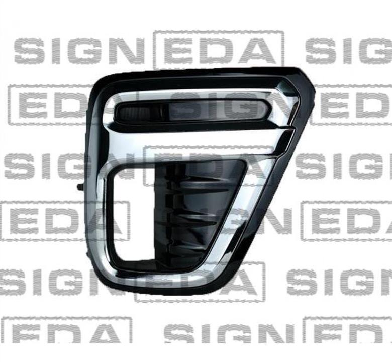 PSB99039CAR Signeda Решітка бампера переднього (заглушка) права